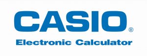 CASIO Electronic Calculator Logo